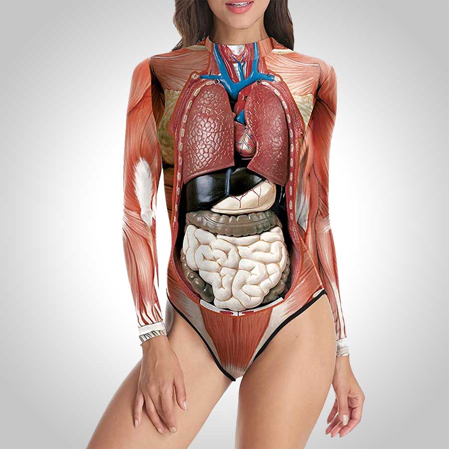 Anatomie-Bodysuit