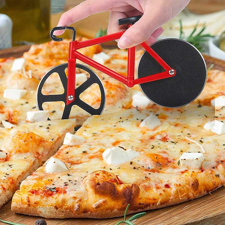 Pizzaschneider-Fahrrad