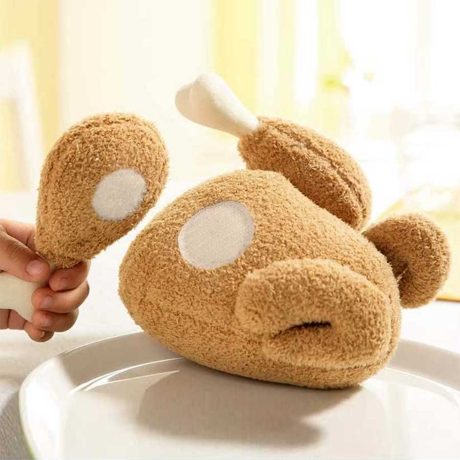 Plüsch-Grillhähnchen