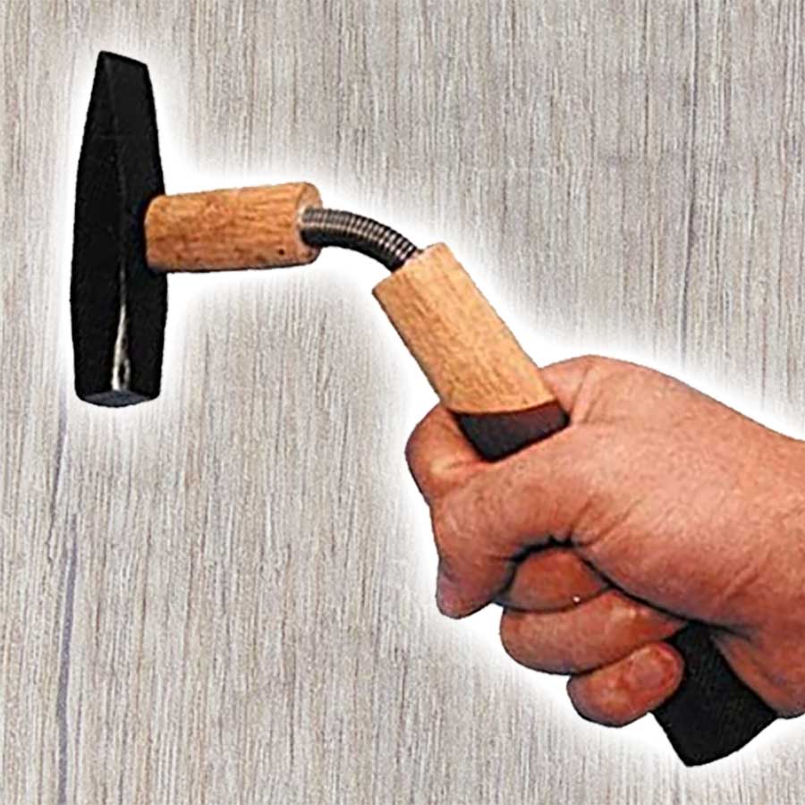 Wackeliger Feder-Hammer