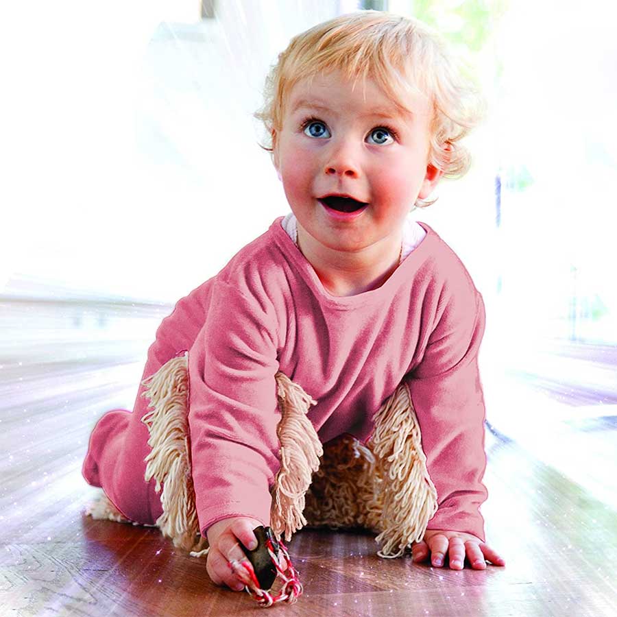 Babymop zum Boden sauber halten