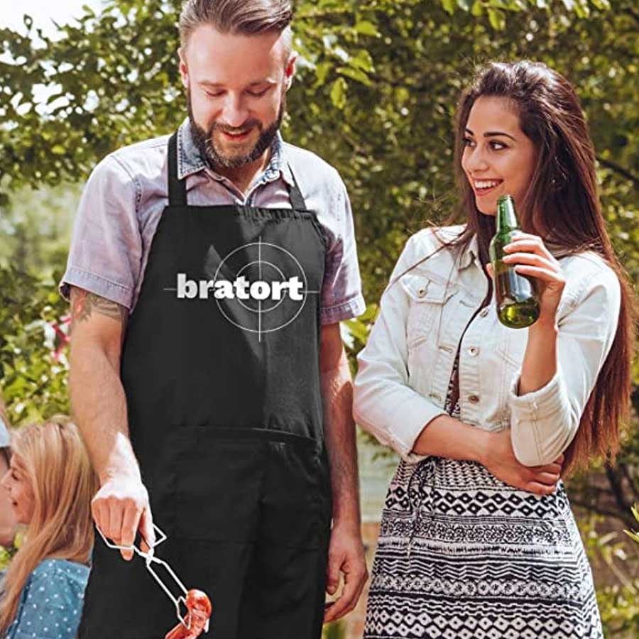 „Bratort“-Grillschürze