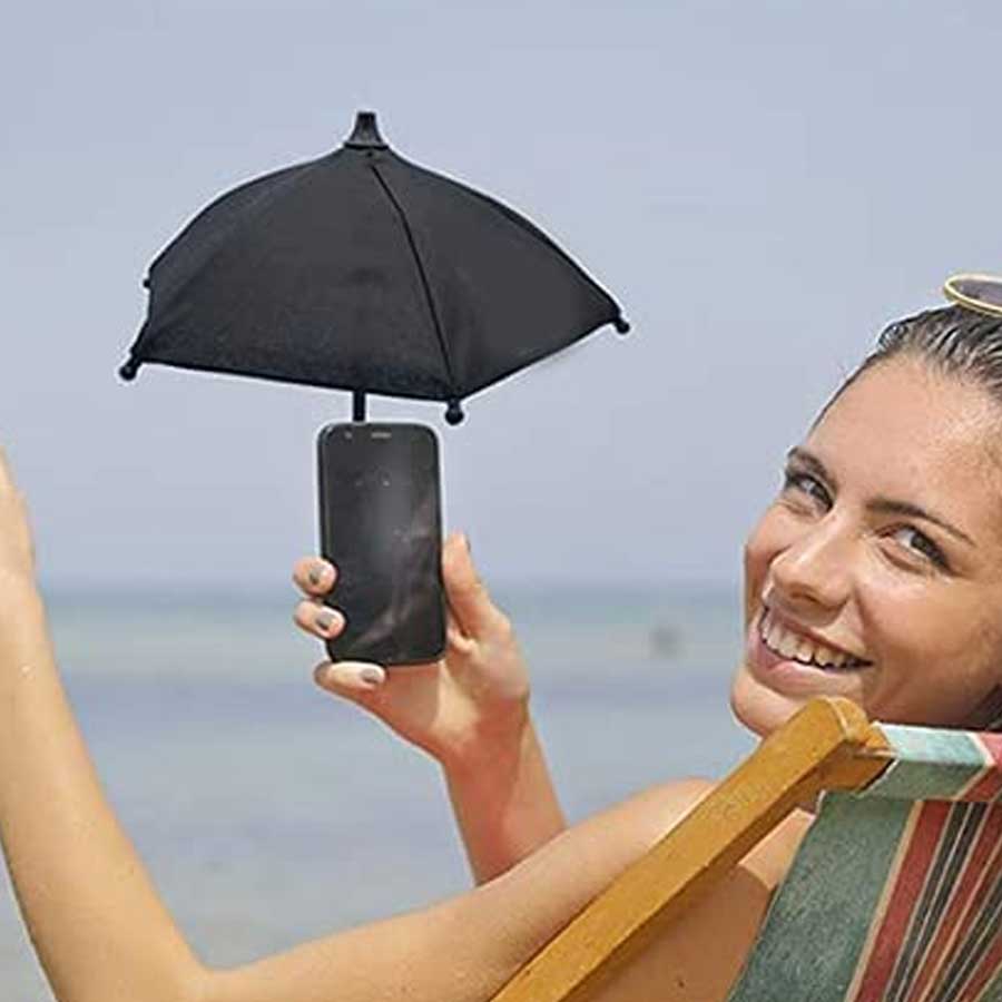 Regenschirm fürs Handy