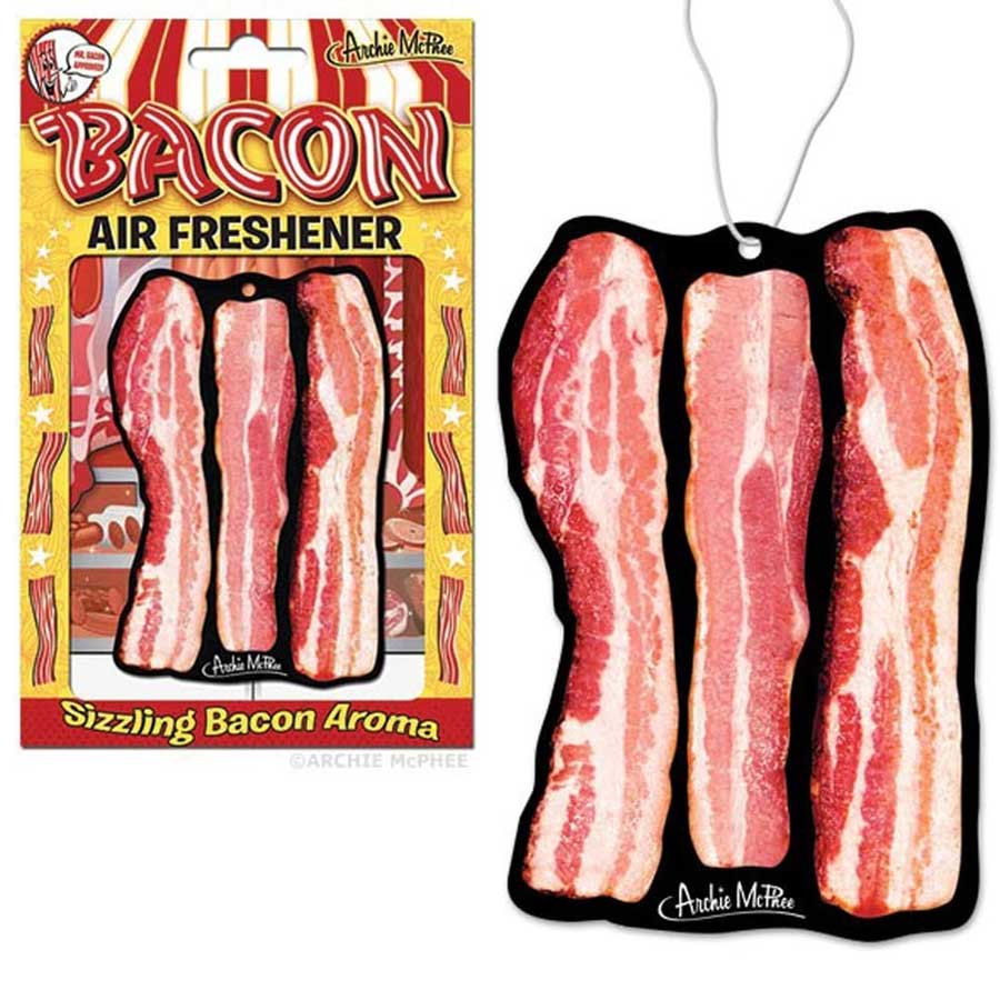 Luft-Erfrischer mit Bacon-Geruch