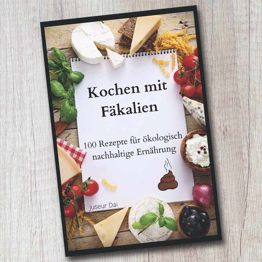 „Kochen mit Fäkalien“ (Notizbuch)