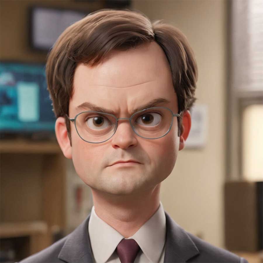 „The Office“-Charaktere als Disney-Figuren