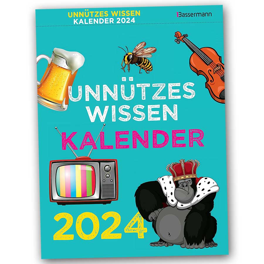 Unnützes Wissen Kalender 2024