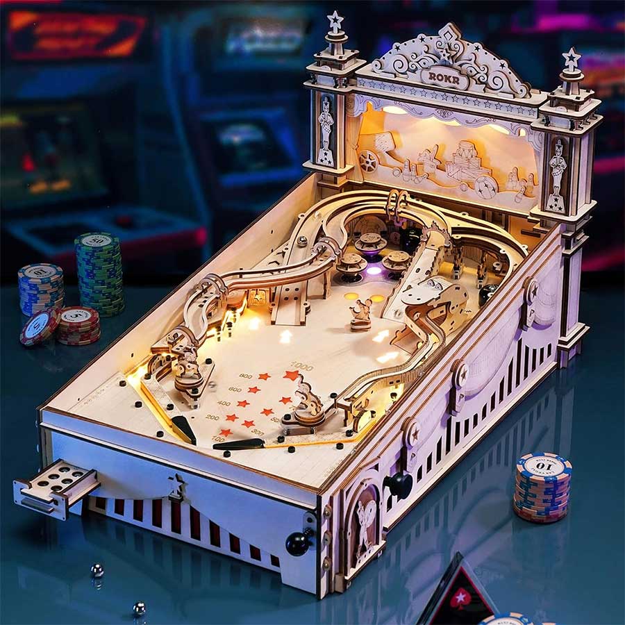Bau deine eigene Pinball-Maschine!