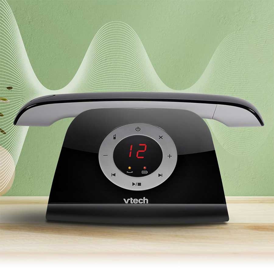 Digitaltelefon im Retro-Design