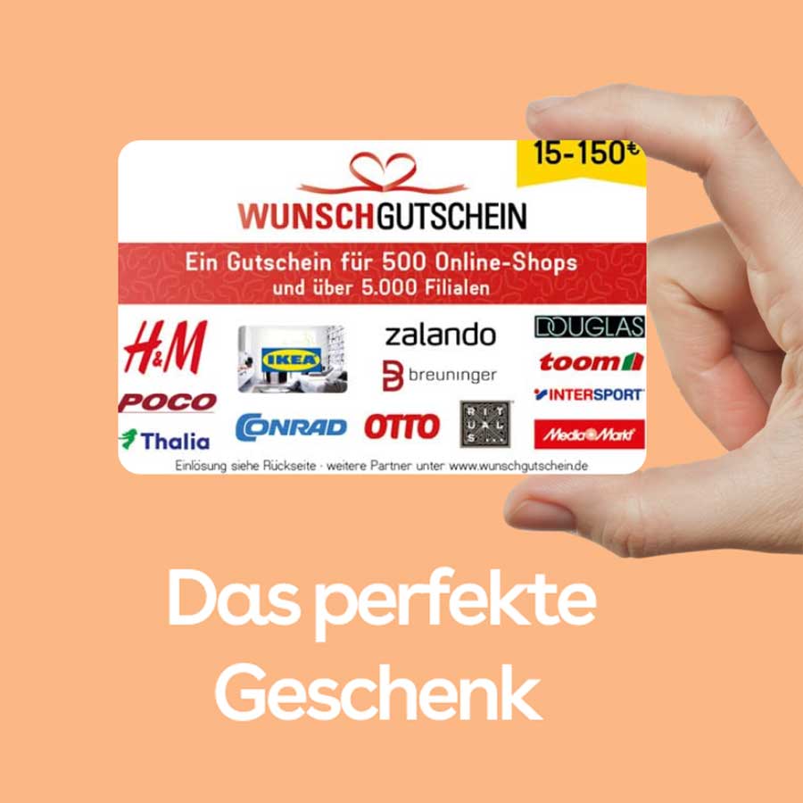 Last-Minute-Geschenk: Gutschein