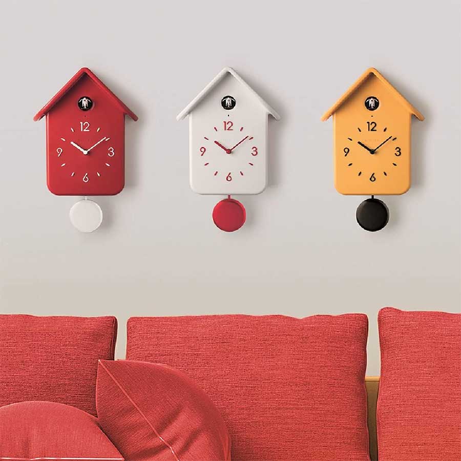 Stylische Kuckucksuhr