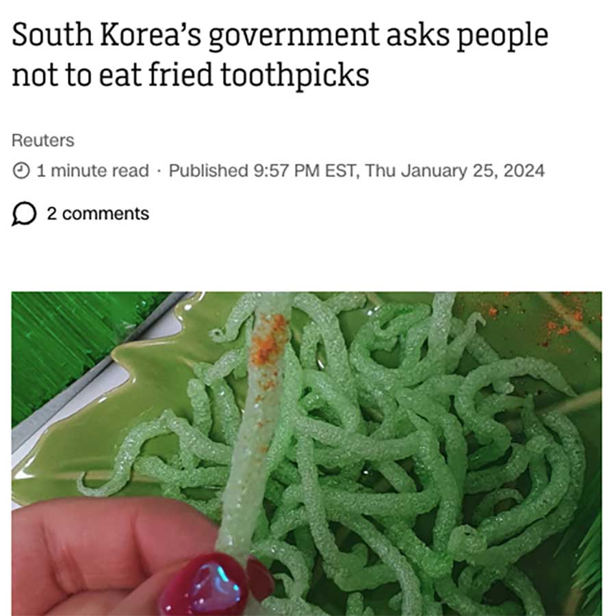 Die skurrilsten Headlines der Woche