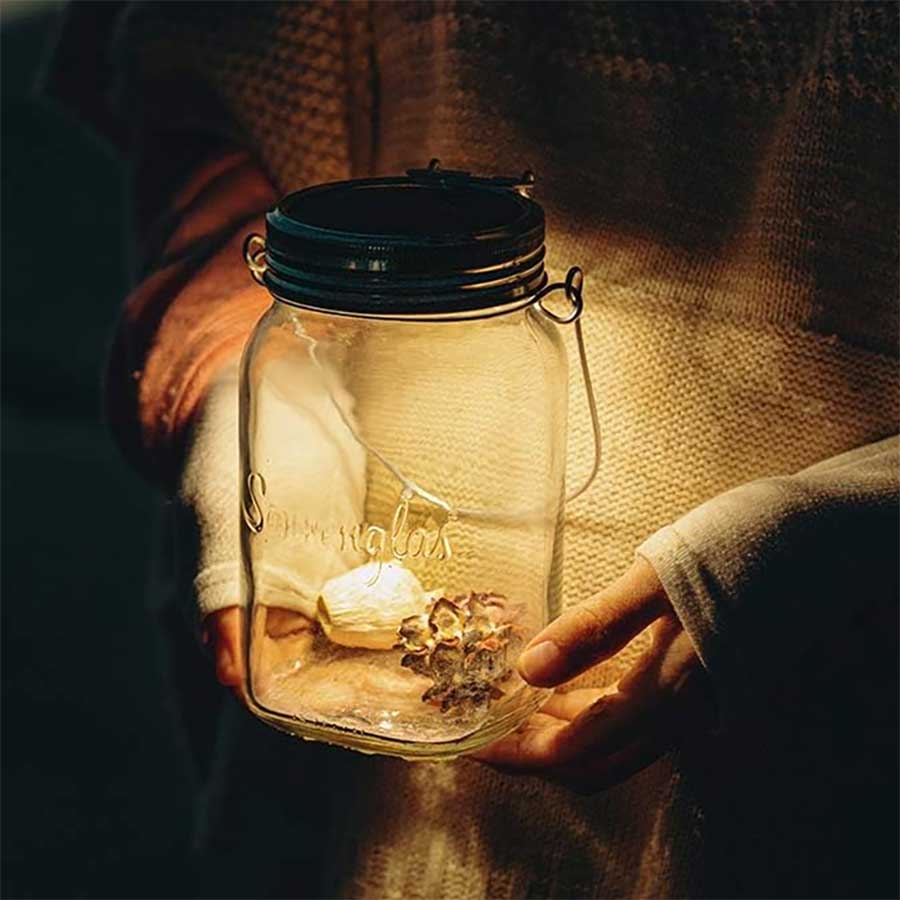 Solarlampe „Sonnenglas“