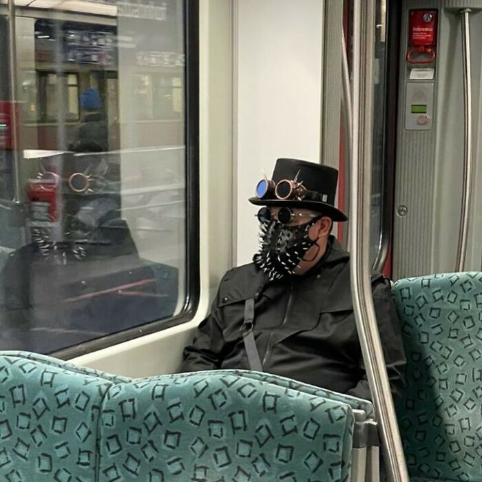 Skurriles in der Berliner U-Bahn