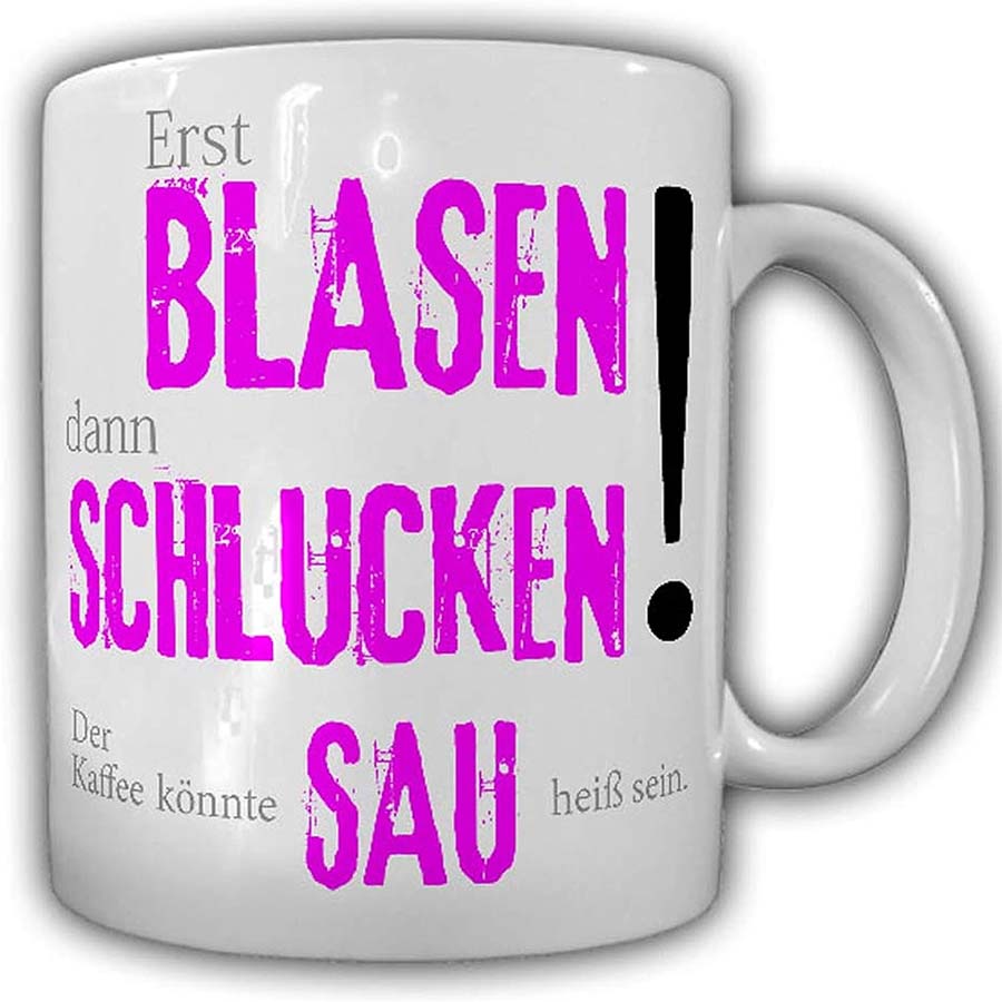 „Blasen“-Tasse