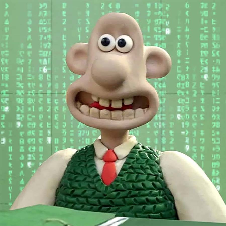 Wallace & Gromit in der „Matrix“
