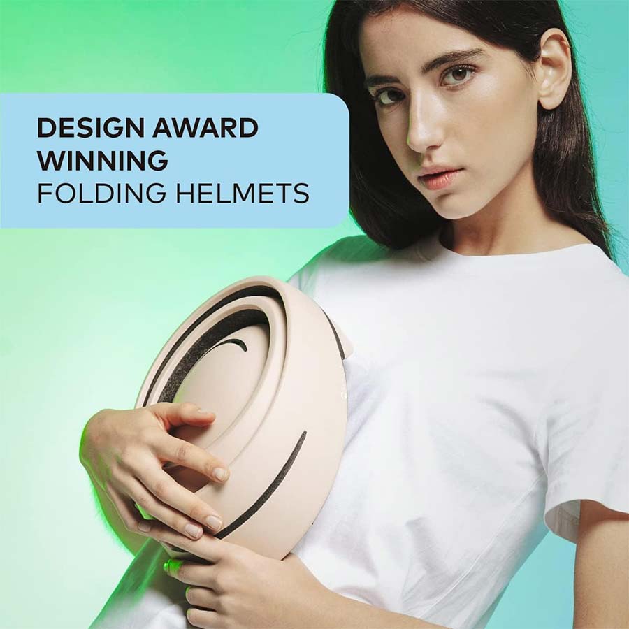 faltbarer Fahrradhelm