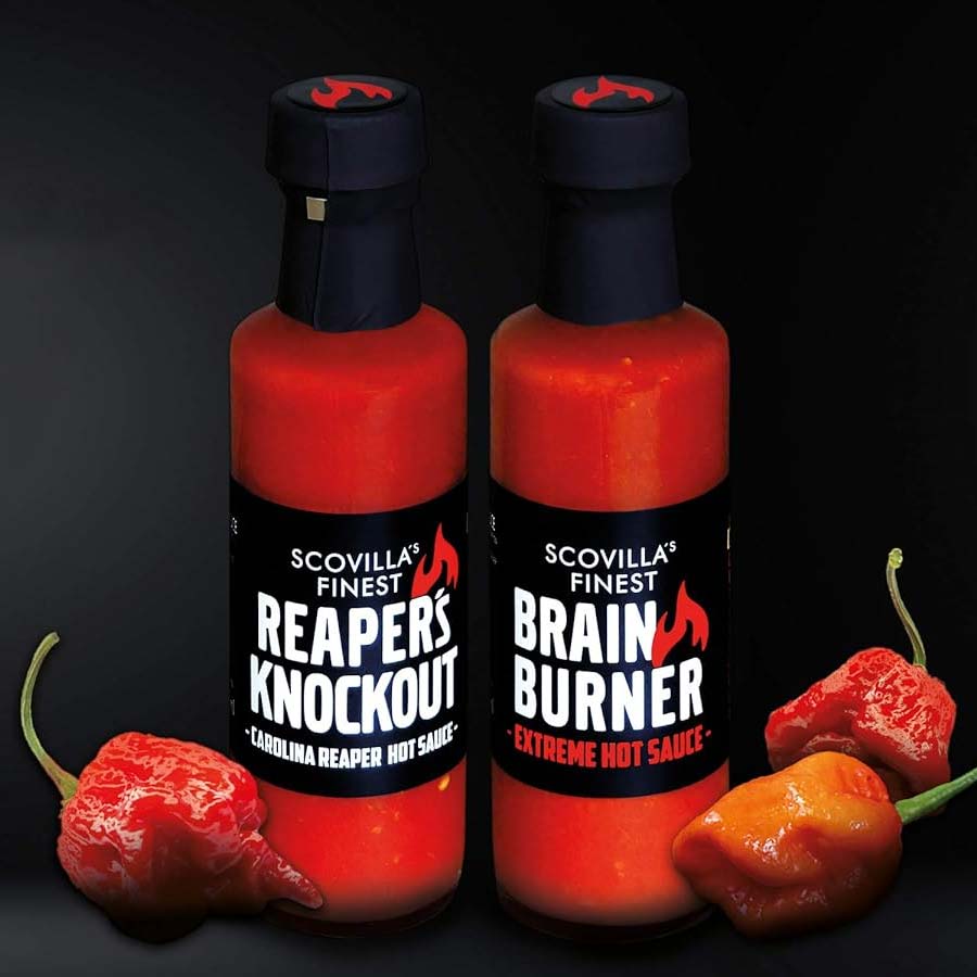 Soße mit schärfster Chilischote der Welt