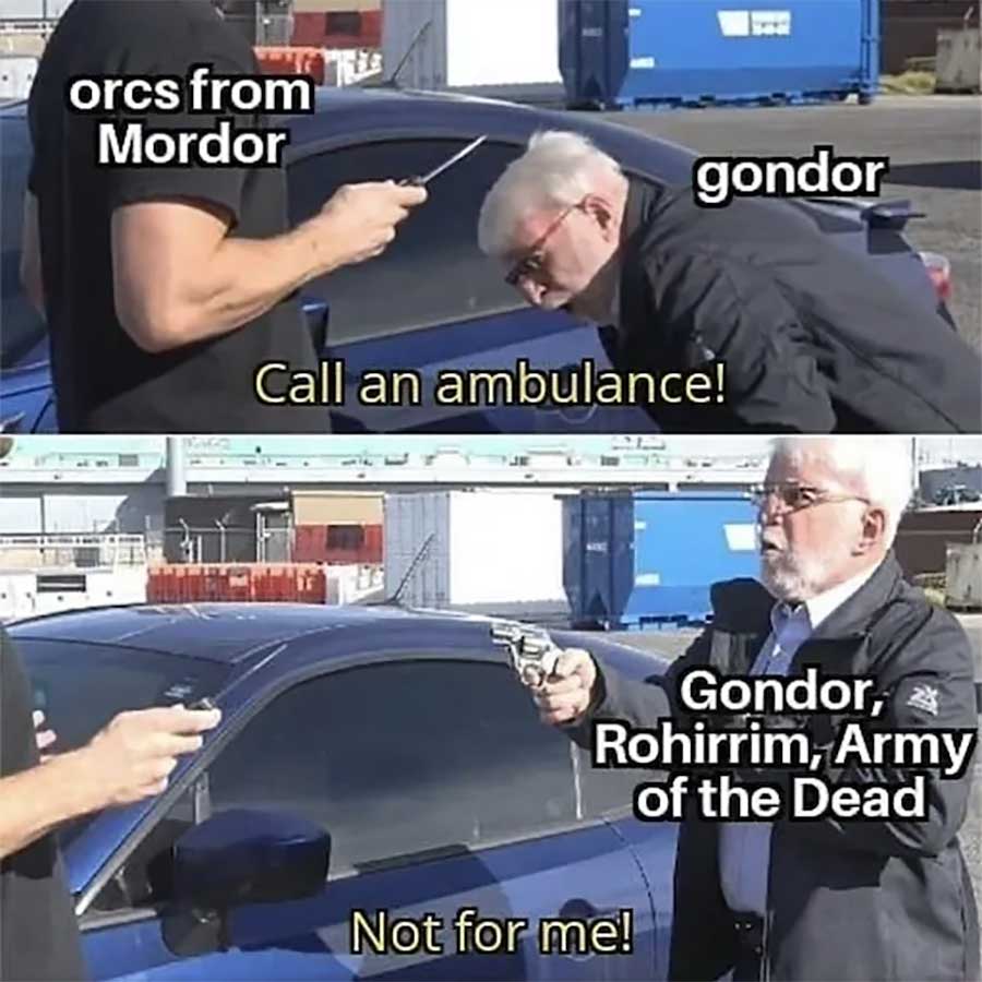 37 „Herr der Ringe“-Memes