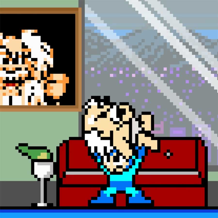 Mega Man dreht durch