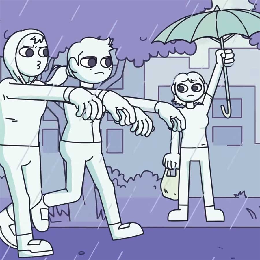 Eine Welt ohne Ellenbogen