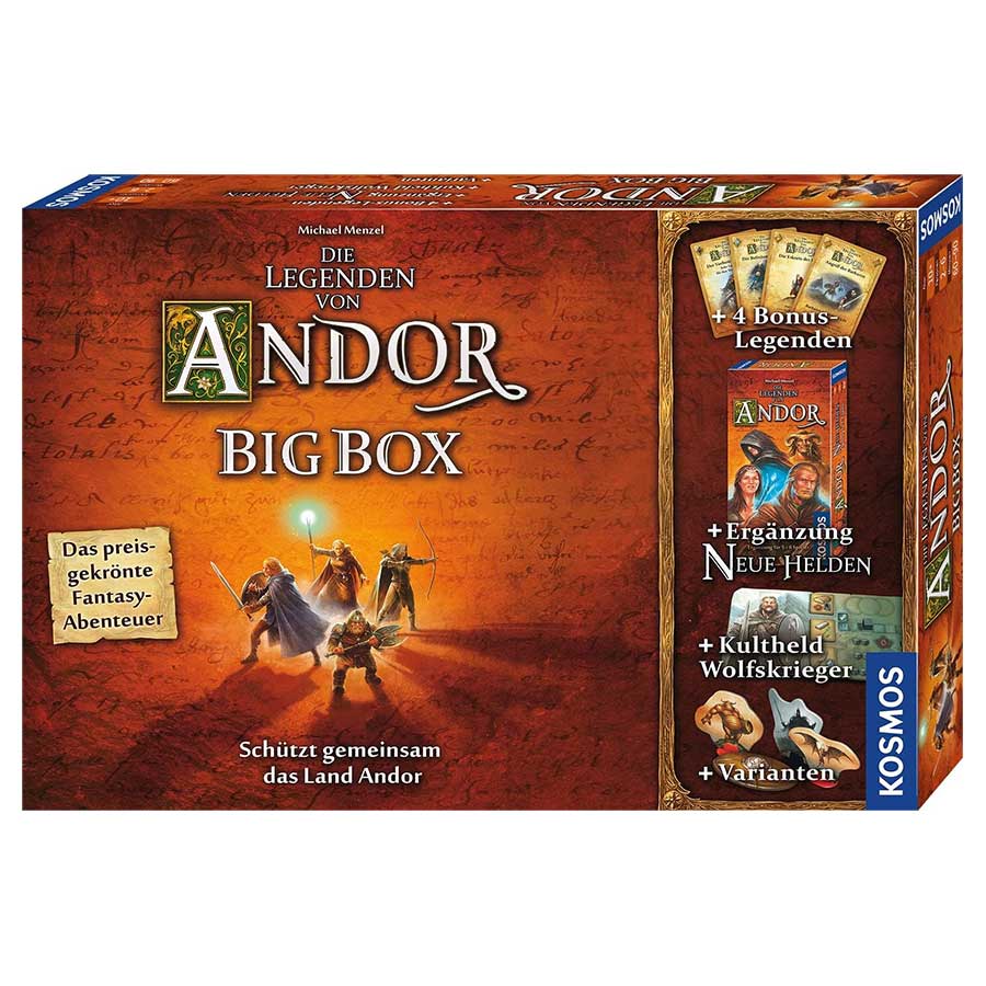 Big Box „Die Legenden von Andor“
