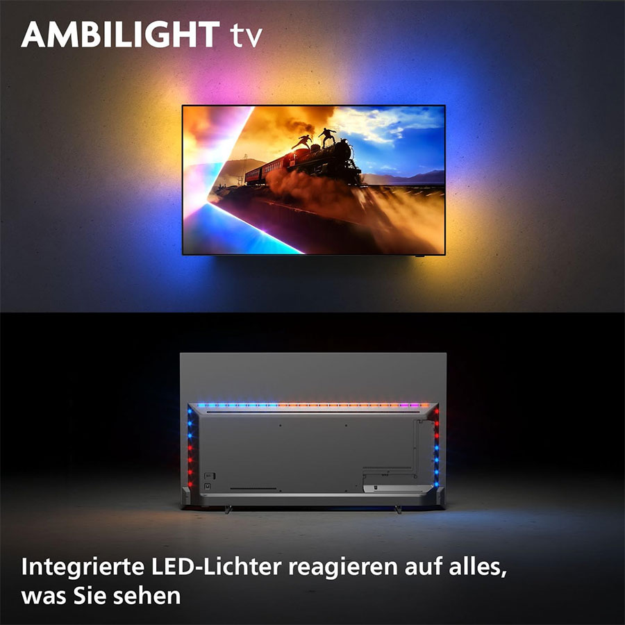 OLED-TV mit Ambilight im Angebot
