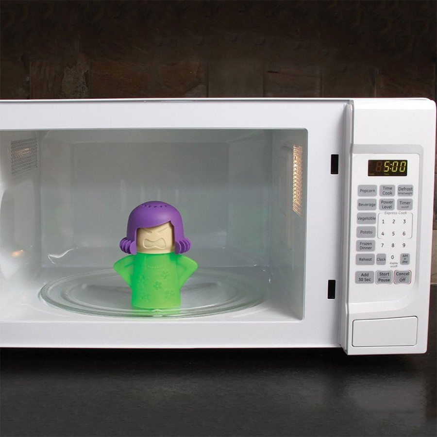 Mikrowellen-Reiniger „Angry Mama“