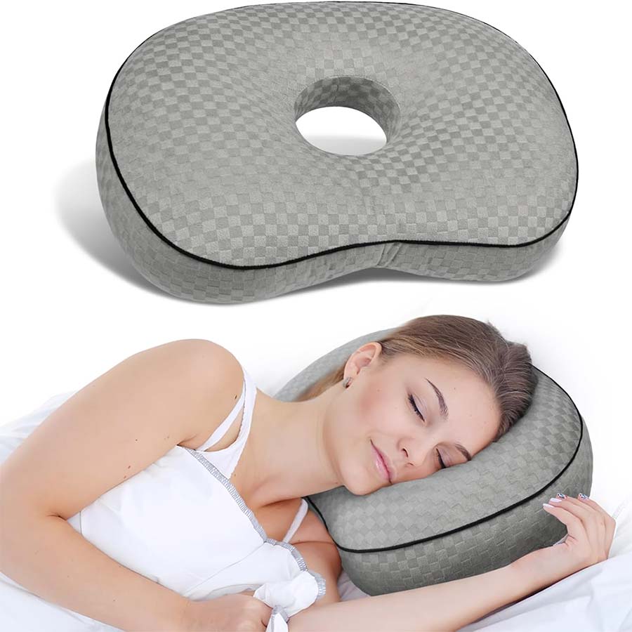 Ohrlochkissen für Seitenschläfer