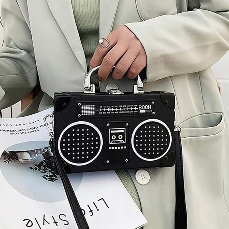 Umhängetasche Boombox
