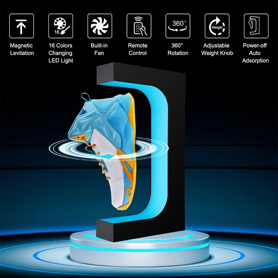 Schwebender Schuh Display Stand