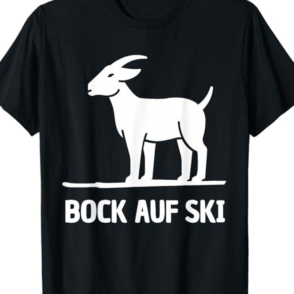 T-Shirt „Bock auf Ski“