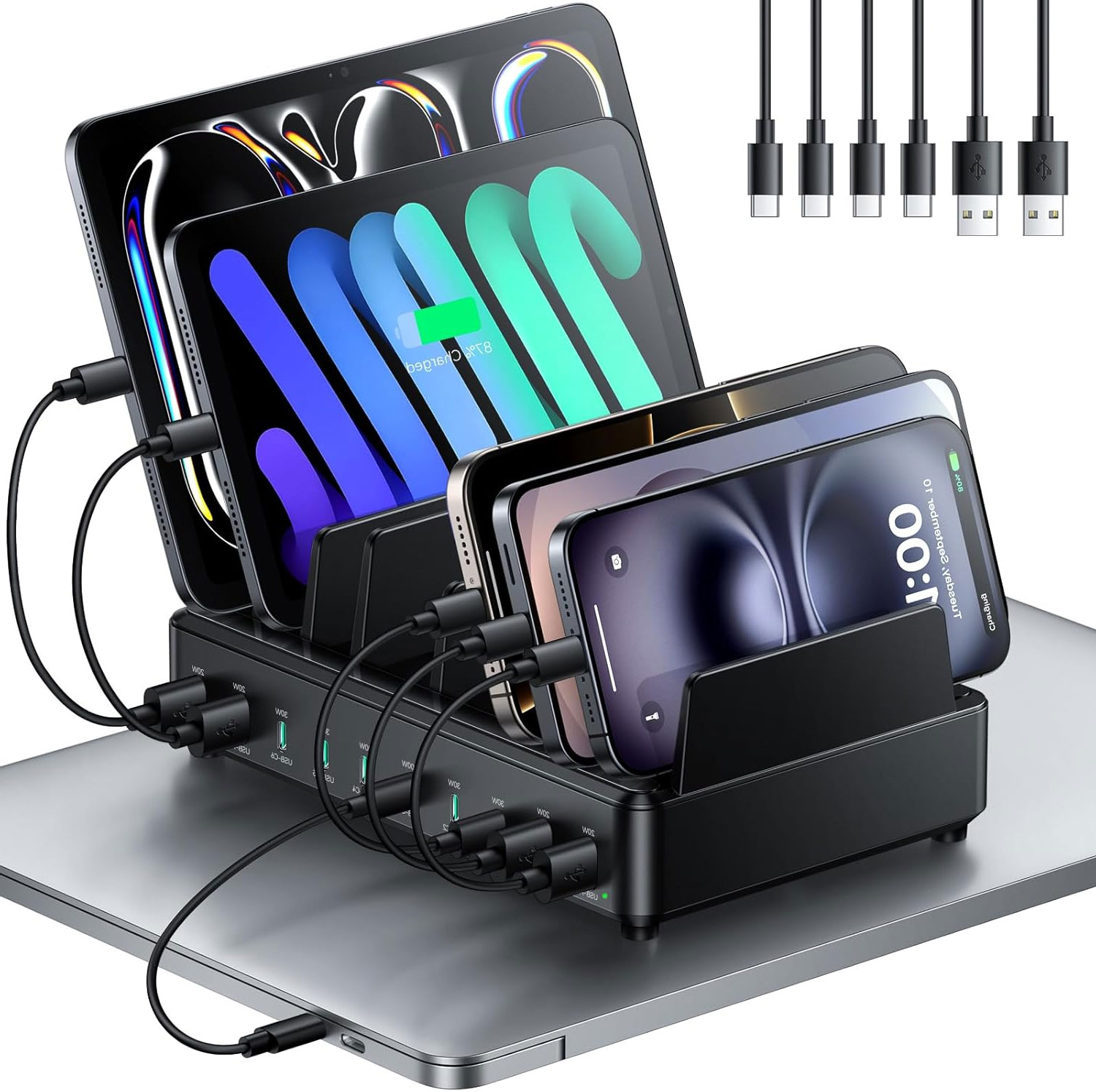 Ladestation für mehrere Geräte