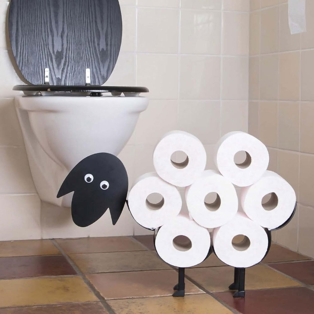 Klopapierhalter-Schaf