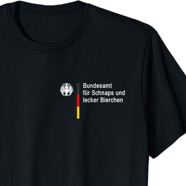 Shirt „Bundesamt für Schnaps & lecker Bierchen“
