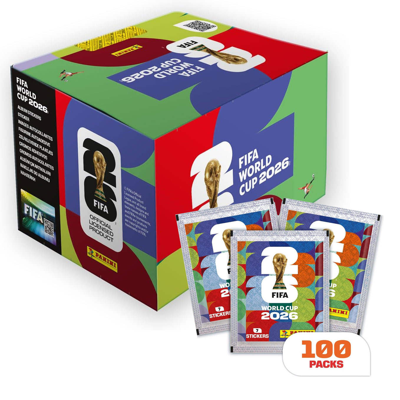 Panini-Box mit 100 Tüten