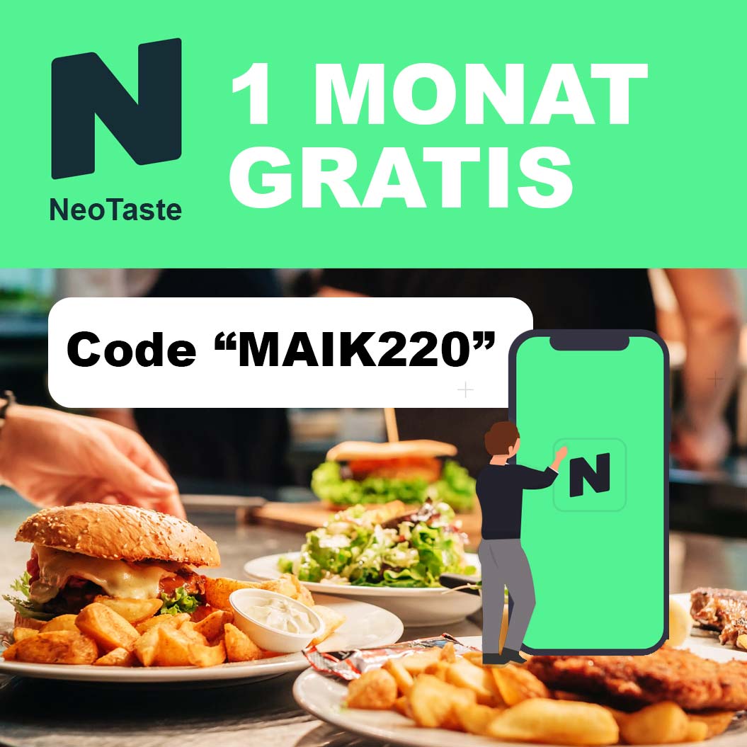 1 Monat NeoTaste GRATIS