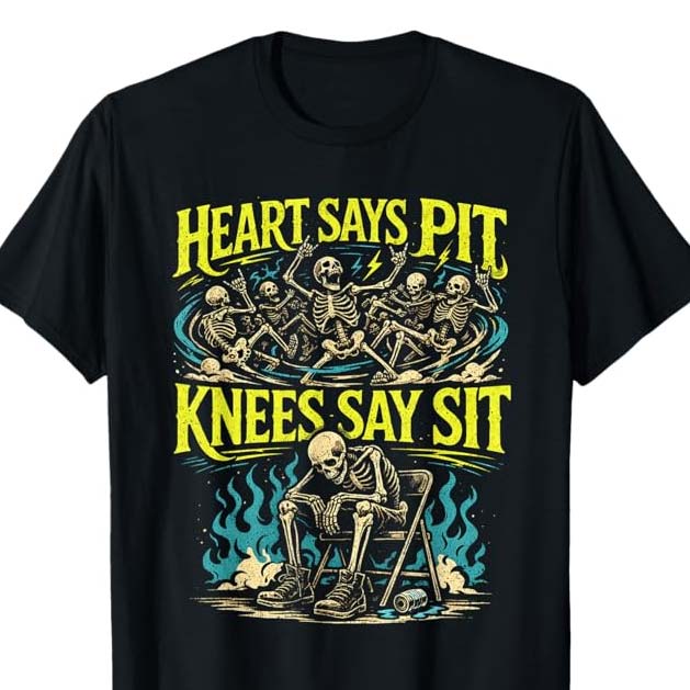 Shirt „Heart says Pit…“