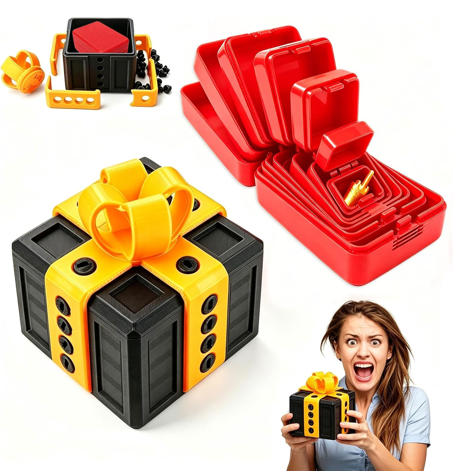 Nervige Streich-Geschenkbox