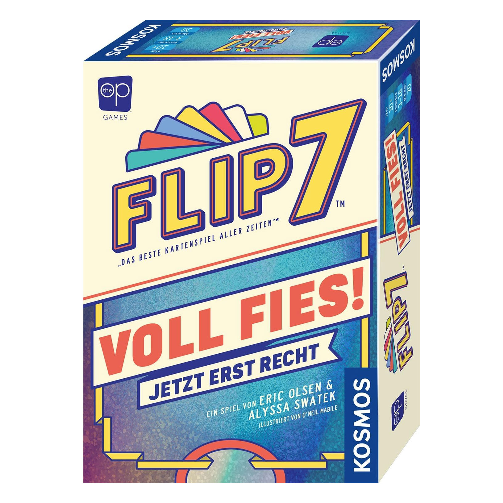 „Flip 7“ mit fiesen Karten
